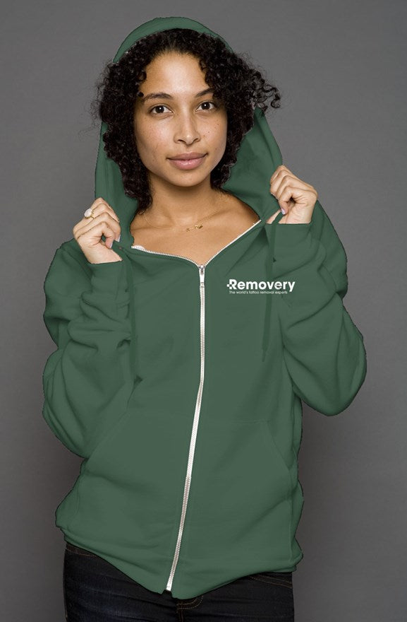 unisex zip hoody